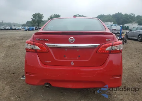 2015 Nissan Sentra S from USA, damaged, VIN 3N1AB7AP3FY374218